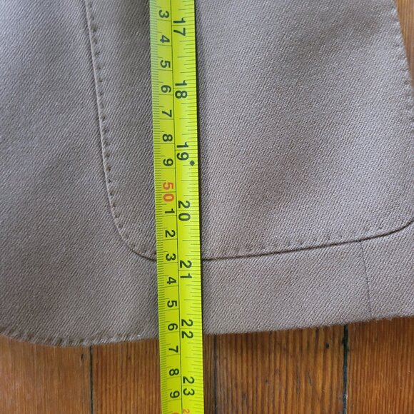 Vintage Aquascutum Camel Blazer, sz XS - Picture 9 of 17